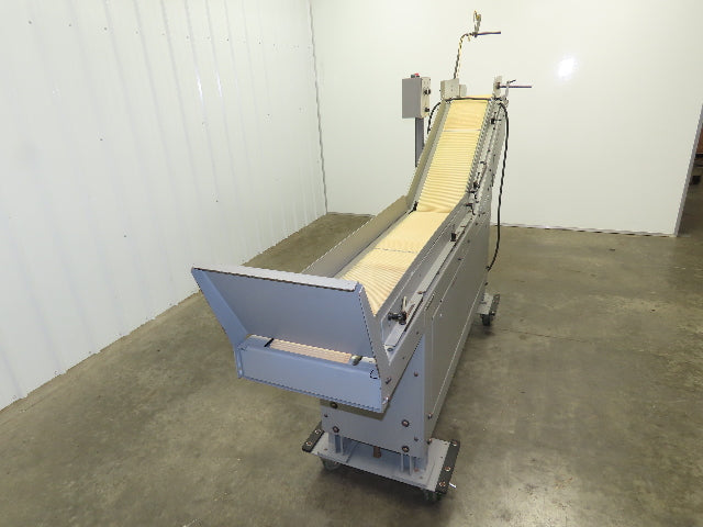 Heidelberg NP 226 Incline Belt Conveyor 9"Belt 34"Load 54"Disp. Variable Speed
