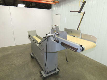 Heidelberg NP 226 Incline Belt Conveyor 9"Belt 34"Load 54"Disp. Variable Speed