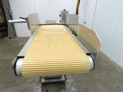 Heidelberg NP 226 Incline Belt Conveyor 9"Belt 34"Load 54"Disp. Variable Speed