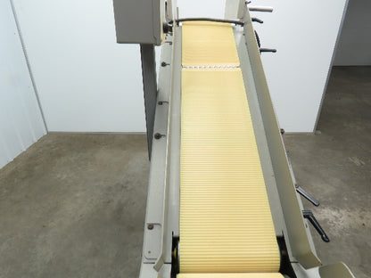 Heidelberg NP 226 Incline Belt Conveyor 9"Belt 34"Load 54"Disp. Variable Speed