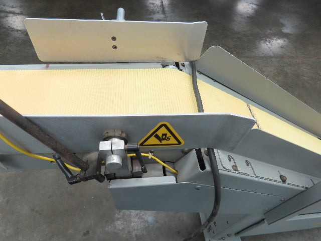 Heidelberg NP 226 Incline Belt Conveyor 9"Belt 34"Load 54"Disp. Variable Speed