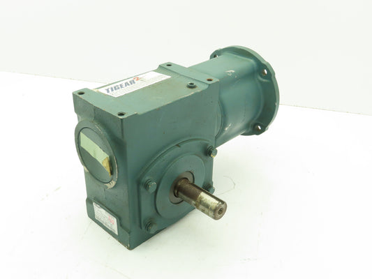 Dodge Tigear 26A20L56 Worm Gear Box Speed Reducer 20:1 Ratio 2.71HP 1-1/8"LH 56C