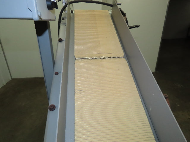 Heidelberg NP 226 Incline Belt Conveyor 9"Belt 34"Load 54"Disp. Variable Speed