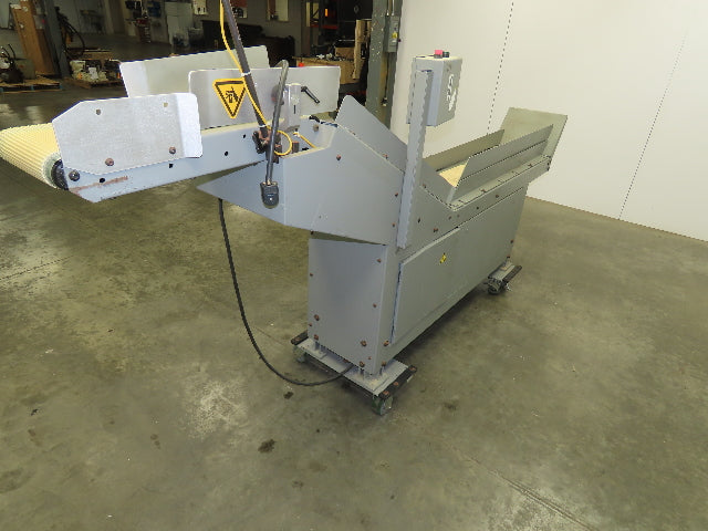 Heidelberg NP 226 Incline Belt Conveyor 9"Belt 34"Load 54"Disp. Variable Speed