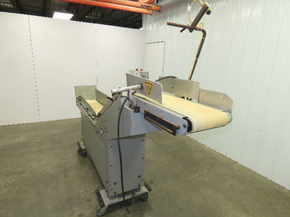 Heidelberg NP 226 Incline Belt Conveyor 9"Belt 34"Load 54"Disp. Variable Speed