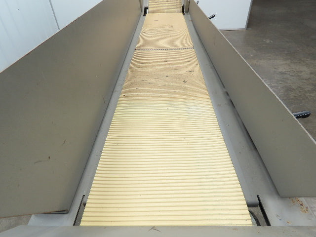 Heidelberg NP 226 Incline Belt Conveyor 9"Belt 34"Load 54"Disp. Variable Speed