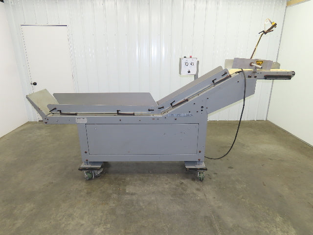 Heidelberg NP 226 Incline Belt Conveyor 9"Belt 34"Load 54"Disp. Variable Speed