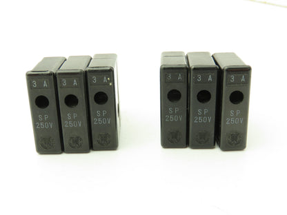Daito SP430L Alarm Fuse 3 Amp SP 250V Lot of 6
