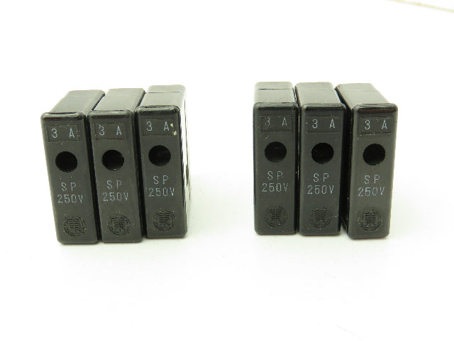 Daito SP430L Alarm Fuse 3 Amp SP 250V Lot of 6