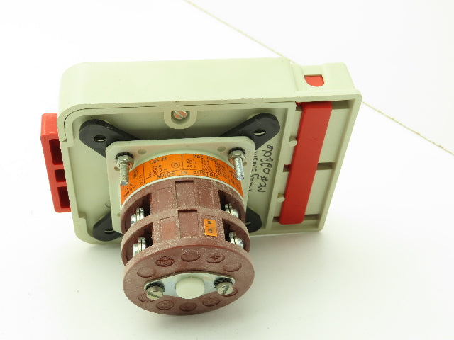 Telux N 32 Disconnect Switch 500V 32A CEE 24 VDE 0660 Rotary Switch 4 Pole