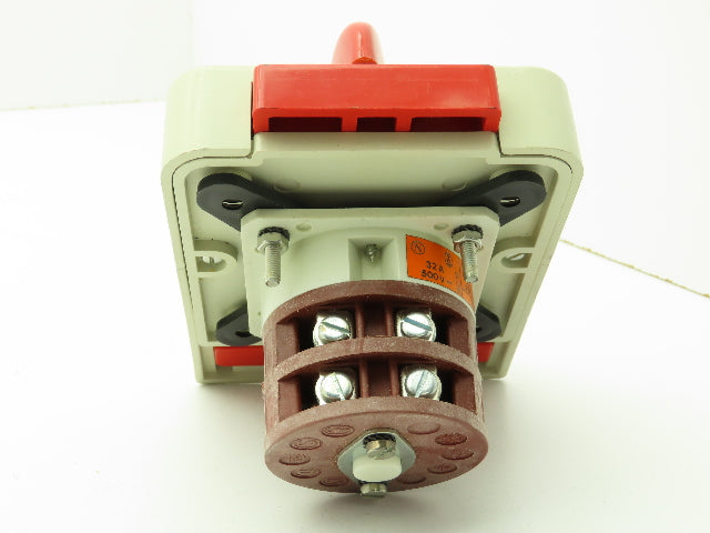 Telux N 32 Disconnect Switch 500V 32A CEE 24 VDE 0660 Rotary Switch 4 Pole