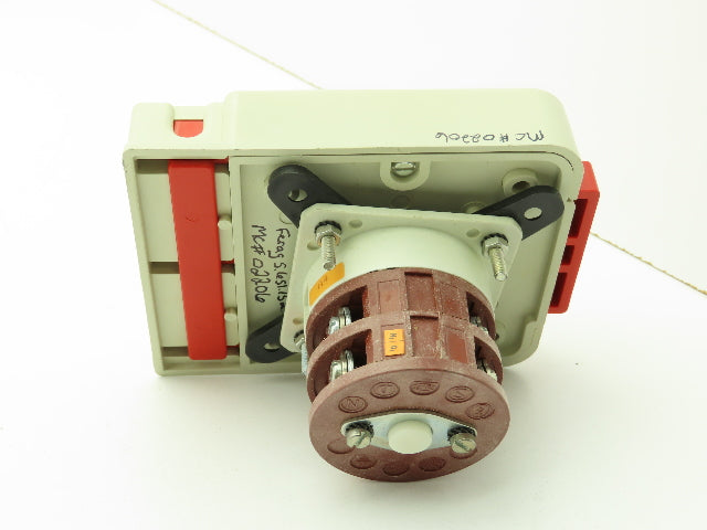 Telux N 32 Disconnect Switch 500V 32A CEE 24 VDE 0660 Rotary Switch 4 Pole
