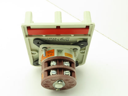 Telux N 32 Disconnect Switch 500V 32A CEE 24 VDE 0660 Rotary Switch 4 Pole
