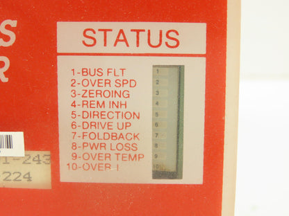 Kollmorgen BDS3-230/12-01-243-W/O  DC Brushless Servo Amplifier Drive