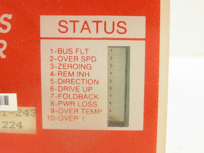 Kollmorgen BDS3-230/12-01-243-W/O  DC Brushless Servo Amplifier Drive