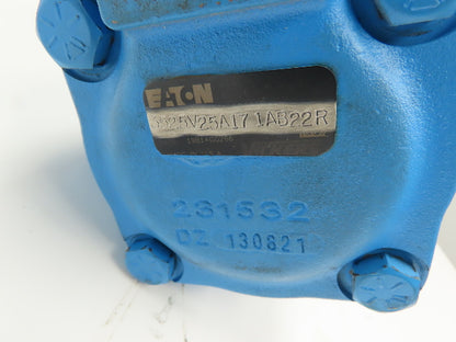 Vickers 3525V25A17 1AB22R Hydraulic Double Vane Pump R-Hand 38, 21 GPM 2500PSI