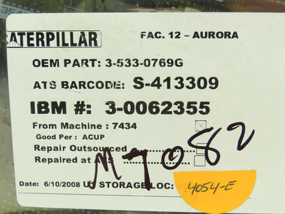 Cincinnati Milacron 3-533-0769G  PLC Control Board PCB Rev C