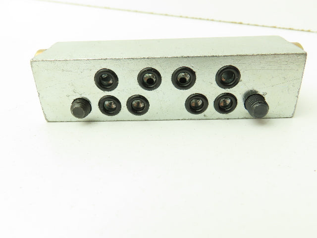 Lincoln MR-10S Lubricator Divider Valve Block 10S  LOT OF 11