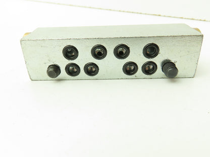 Lincoln MR-10S Lubricator Divider Valve Block 10S  LOT OF 11