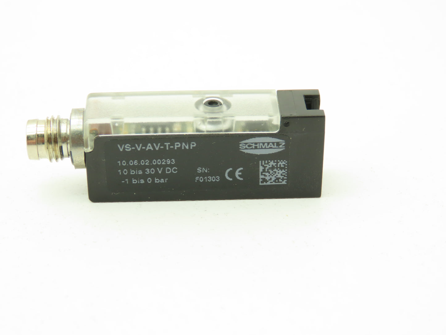 Schmalz VS-V-AV-T-PNP Vacuum Switch 1 To 0 BAR 30VDC