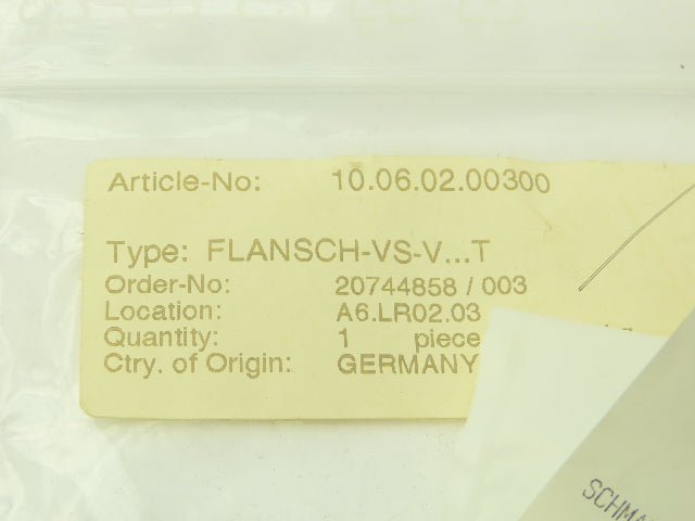 Schmalz VS-V-AV-T-PNP Vacuum Switch 1 To 0 BAR 30VDC