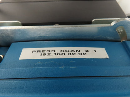 Accu-Sort AXIOM400 2L2M Custom Bar Code Scanner w/Base and Power Supply