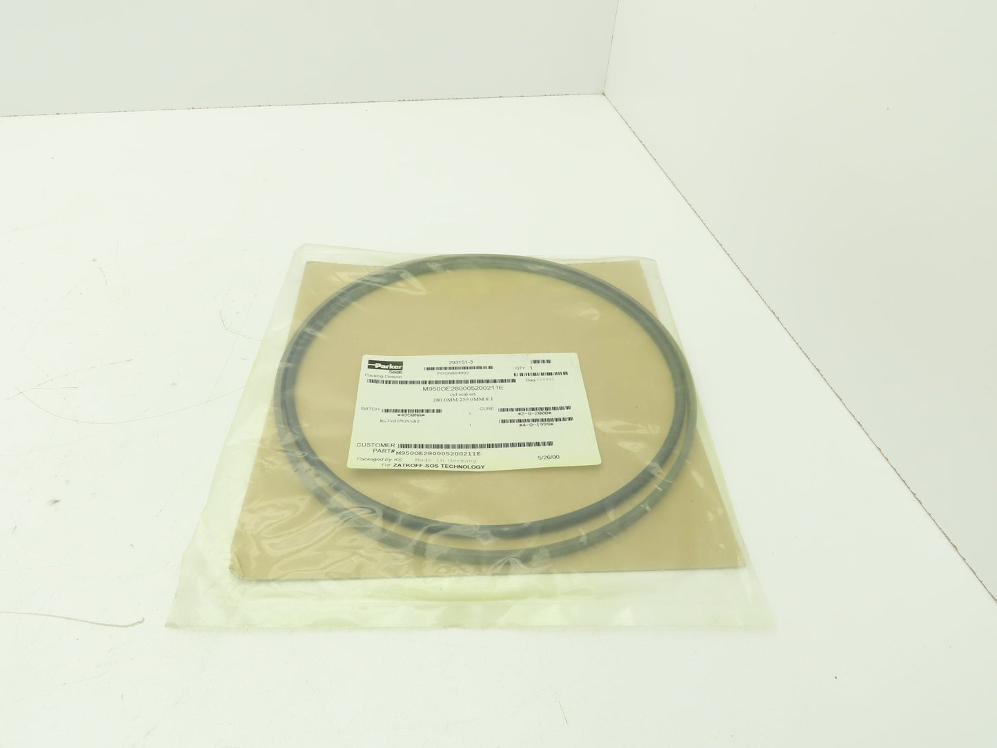 Parker M950OE280005200211E Seal Hydraulic Oil Packing Seal Set 280MM 259MM 8.1