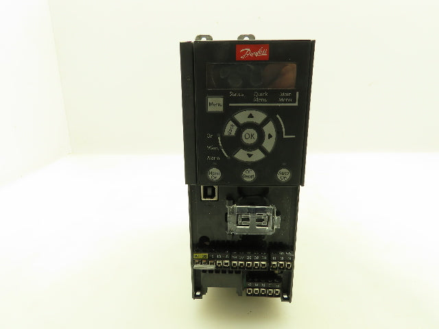 Danfoss 134U3007 Midi Variable Speed Inverter Drive VFD 3 Ph 480V 1.7A 0.55kw