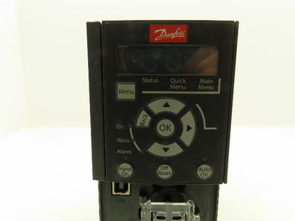 Danfoss 134U3007 Midi Variable Speed Inverter Drive VFD 3 Ph 480V 1.7A 0.55kw
