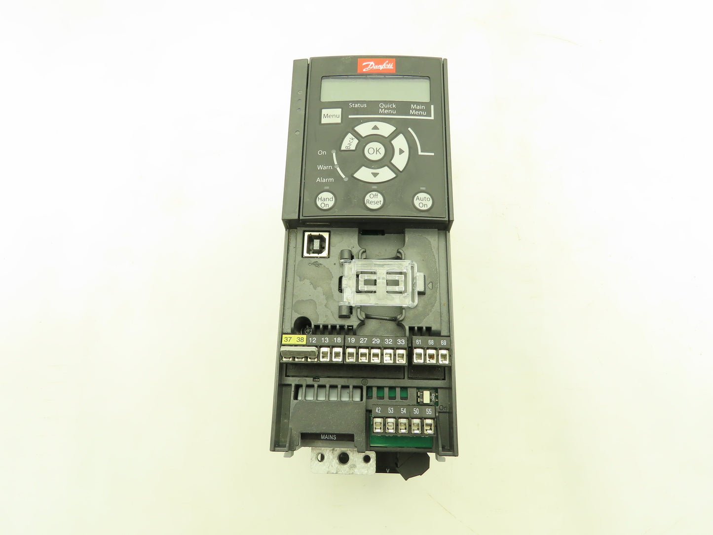 Danfoss 134U3007 Midi Variable Speed Inverter Drive VFD 3 Ph 480V 1.7A 0.55kw