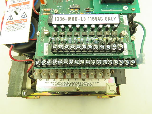 Allen Bradley 1336C005EOD VFD AC Variable Speed Drive Controller 575V 3 Ph 6.7A