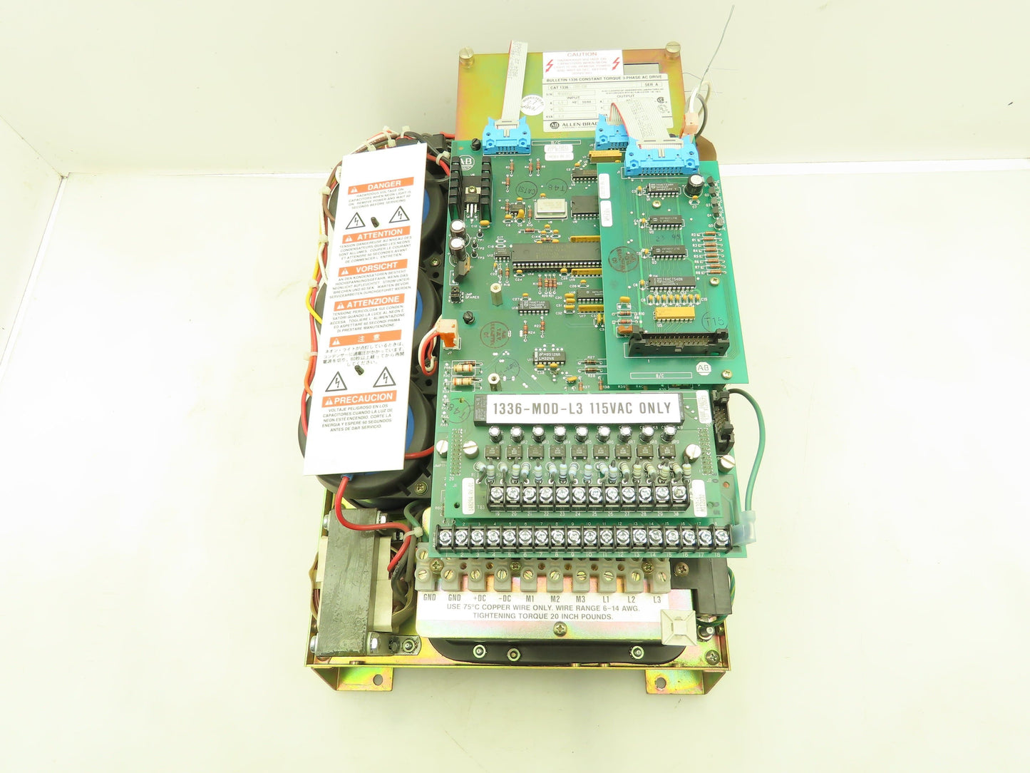 Allen Bradley 1336C005EOD VFD AC Variable Speed Drive Controller 575V 3 Ph 6.7A