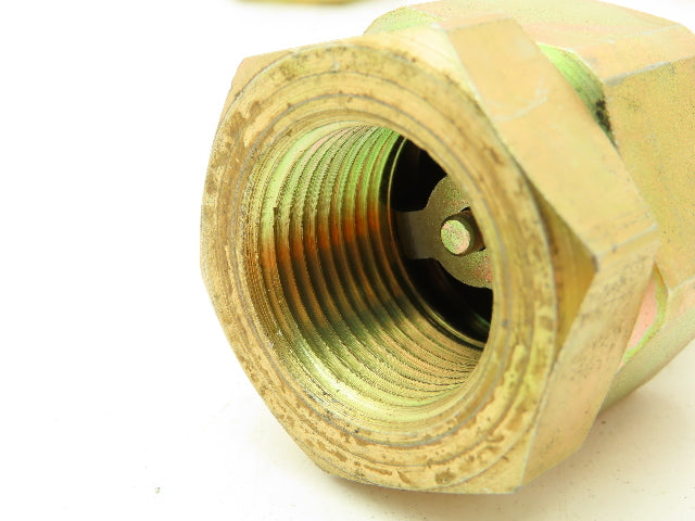 VHN-12 H-Shape Quick-Disconnect Hose Coupling LOT OF 8 Snap-Tite Style 3/4 x 3/4