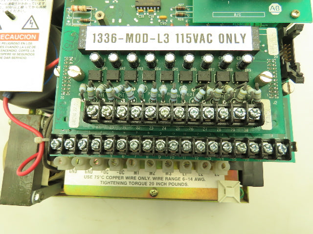 Allen Bradley 1336-C003-EOD VFD Constant Torque AC Drive 3Ph Ser A 4.3A 575V