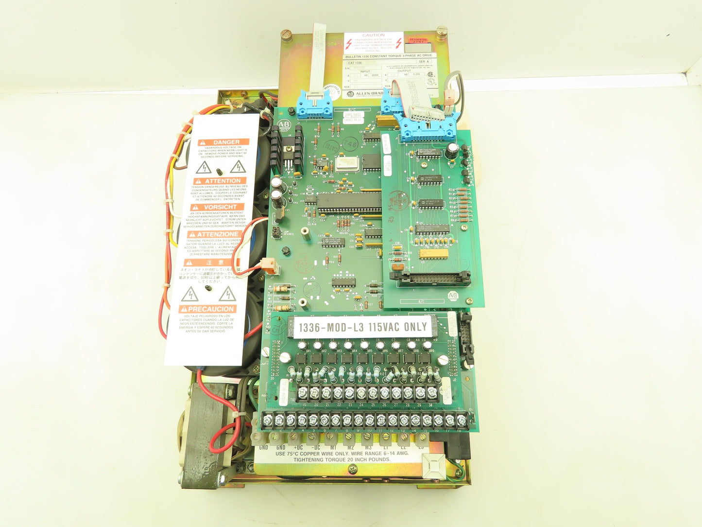 Allen Bradley 1336-C003-EOD VFD Constant Torque AC Drive 3Ph Ser A 4.3A 575V