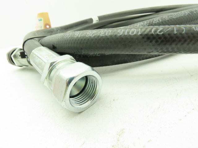 Parker H5007-8 Extreme Compact 1/2" x 12'  Hydraulic Hose Female JIC Swivel Ends