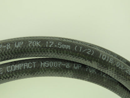 Parker H5007-8 Extreme Compact 1/2" x 12'  Hydraulic Hose Female JIC Swivel Ends