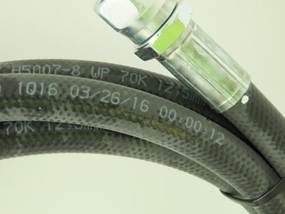 Parker H5007-8 Extreme Compact 1/2" x 12'  Hydraulic Hose Female JIC Swivel Ends