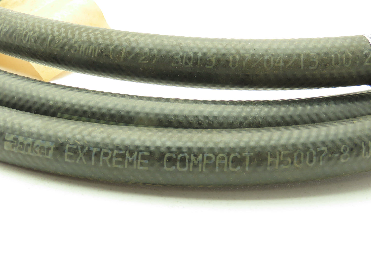 Parker H5007-8 Extreme Compact 1/2" x 8'  Hydraulic Hose Female JIC Swivel Ends
