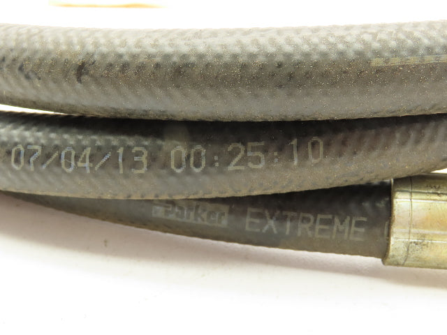 Parker H5007-8 Extreme Compact 1/2" x 8'  Hydraulic Hose Female JIC Swivel Ends