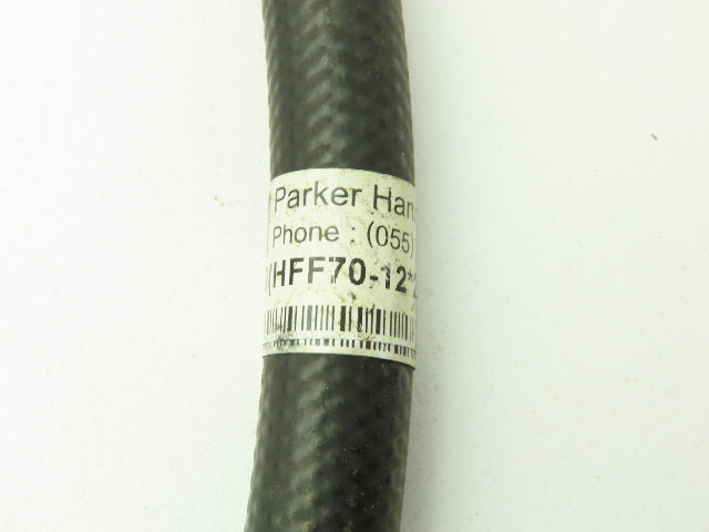 Parker H5007-8 Extreme Compact 1/2" x 8'  Hydraulic Hose Female JIC Swivel Ends