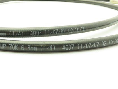 Parker H5007-4 Extreme Compact 1/4" x 90"  Hydraulic Hose Female JIC Swivel Ends