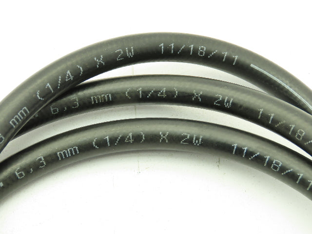 Parker 431-4 No-Skive Hydraulic Hose 1/4" x 6' Female Swivel Ends 5000 PSI