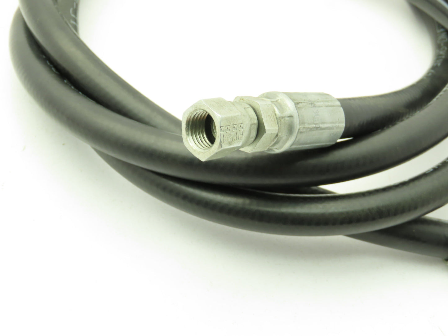 Parker 431-4 No-Skive Hydraulic Hose 1/4" x 6' Female Swivel Ends 5000 PSI