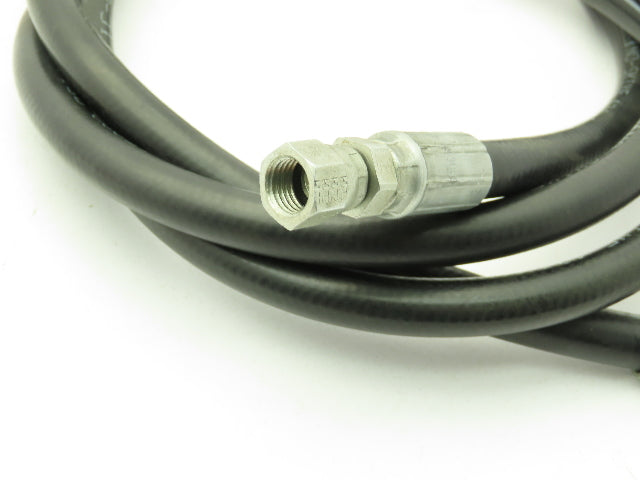 Parker 431-4 No-Skive Hydraulic Hose 1/4" x 6' Female Swivel Ends 5000 PSI