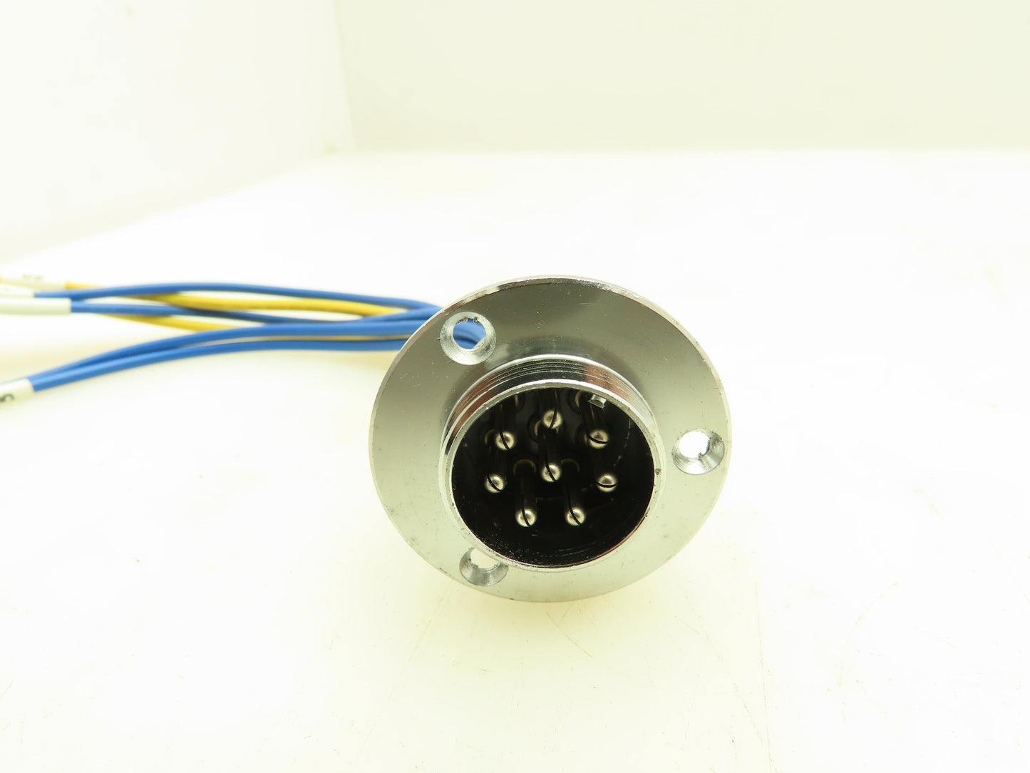 Sato Parts Eight Pin Connector Round Female Plug Locking Sterling Lot of 4