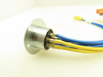 Sato Parts Eight Pin Connector Round Female Plug Locking Sterling Lot of 4