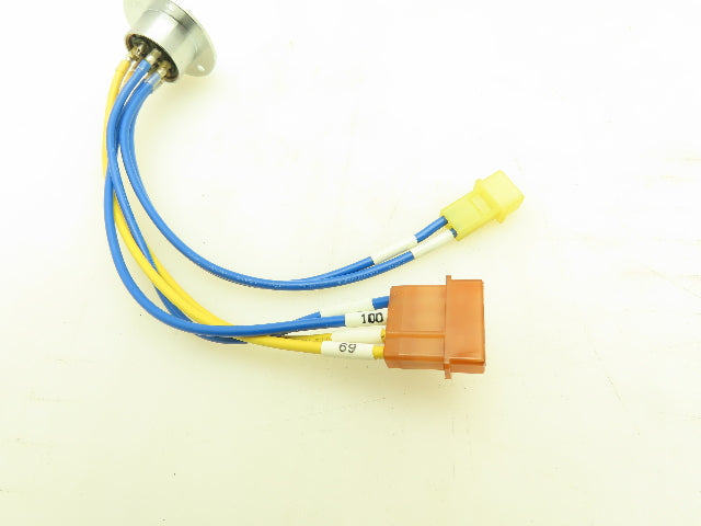 Sato Parts Eight Pin Connector Round Female Plug Locking Sterling Lot of 4