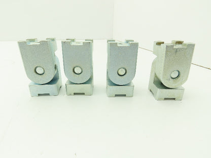 MayTec 16303031 Pivot Hinge Joint 30mm Aluminum Extrusion Conveyor Lot of 4
