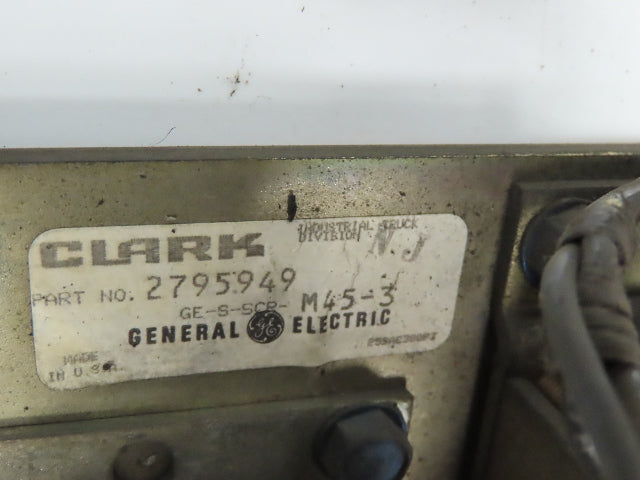General Electric 2795949 Clark ECS-33 Forklift Controller Assembly Panel 36/48V